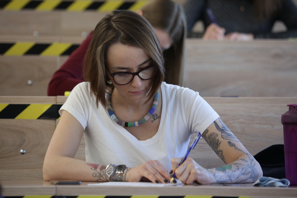 Площадка Тотального диктанта в НГУ