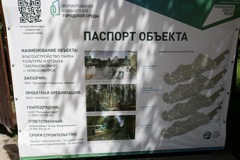 Заельцовский парк. Июнь 2022 года