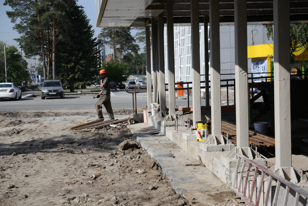 Кинотеатр «Космос» в июле 2020 года