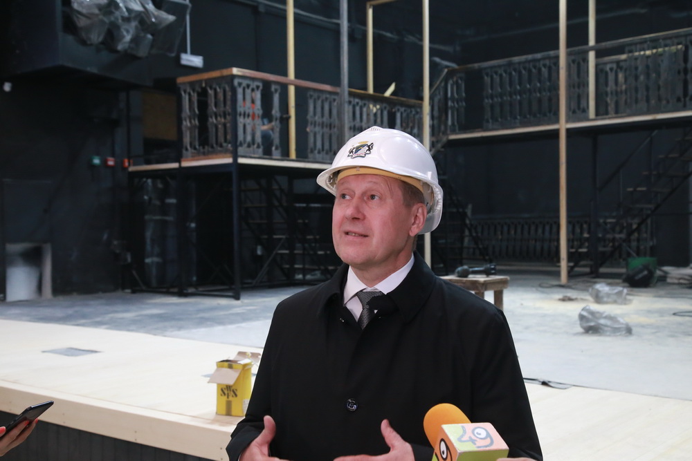 Реконструкция здания для театра Афанасьева. Июнь 2022 года