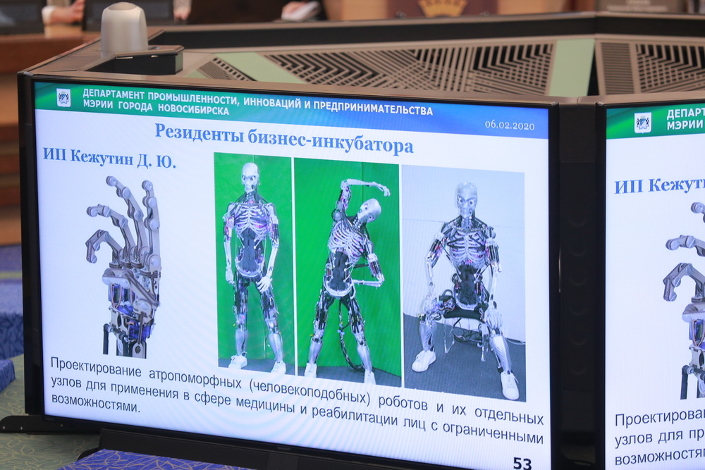 Годовой отчёт департамента промышленности, инноваций и предпринимательства мэрии Новосибирска