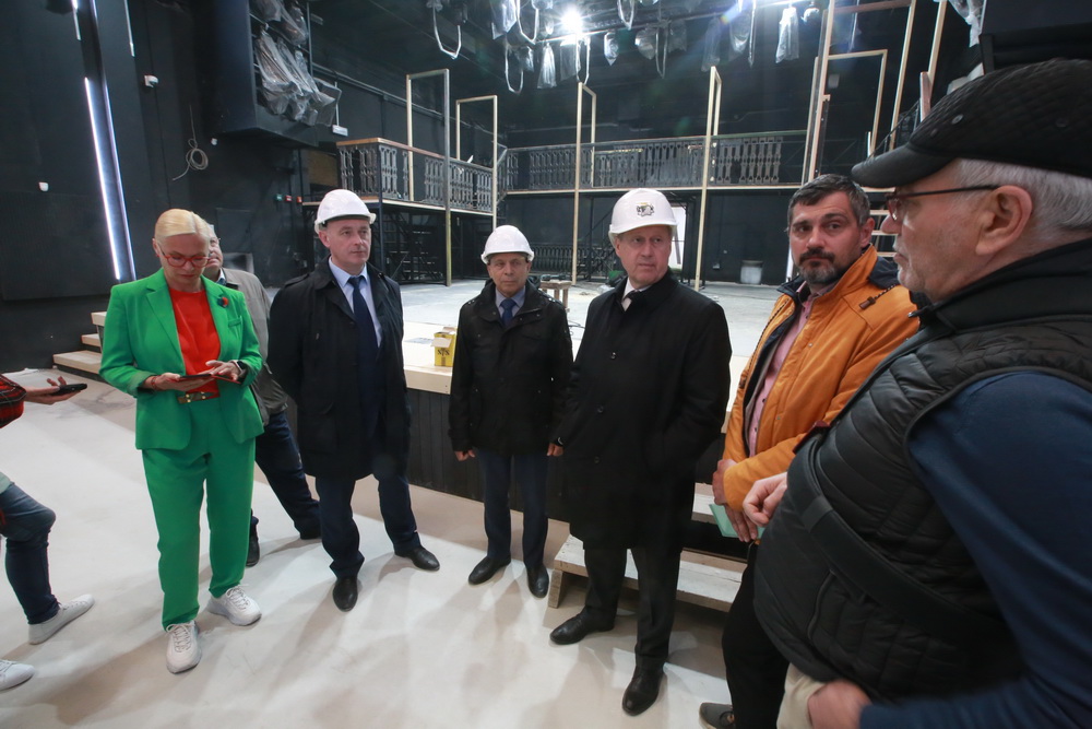 Реконструкция здания для театра Афанасьева. Июнь 2022 года