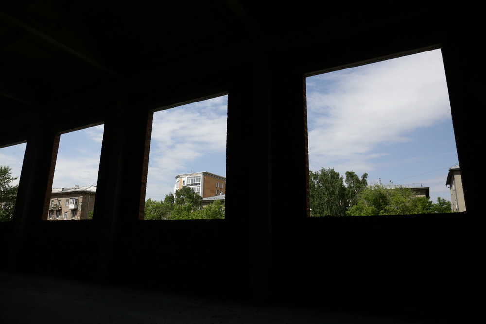 На стройке школы №54 (31.05.2022)