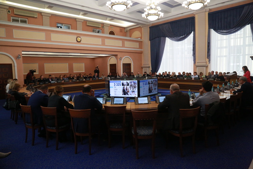 На заседании координационного совета по проблемам граждан пожилого возраста и инвалидов