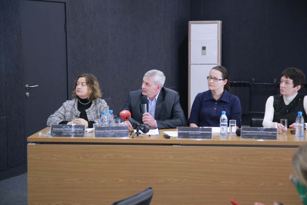 На пресс-конференции по итогам работы управления по благоустройству общественных пространств в 2020 году