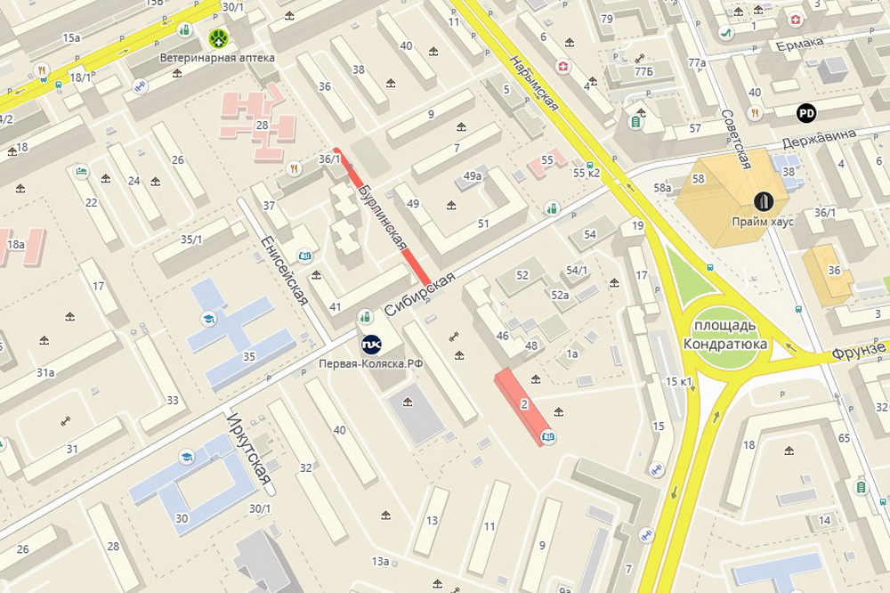 ул. Бурлинская