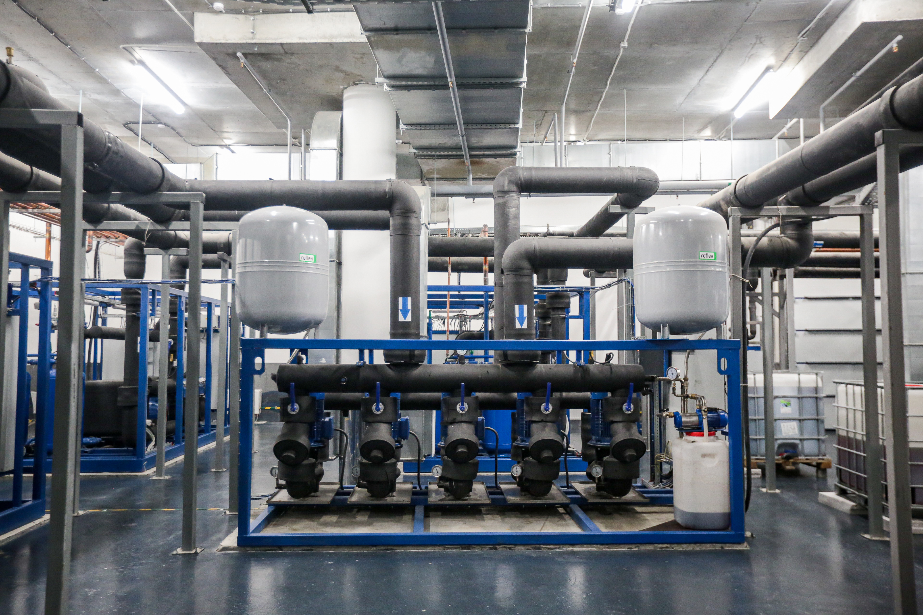 «Сердце» арены — система охлаждения льда и кондиционирования стадиона