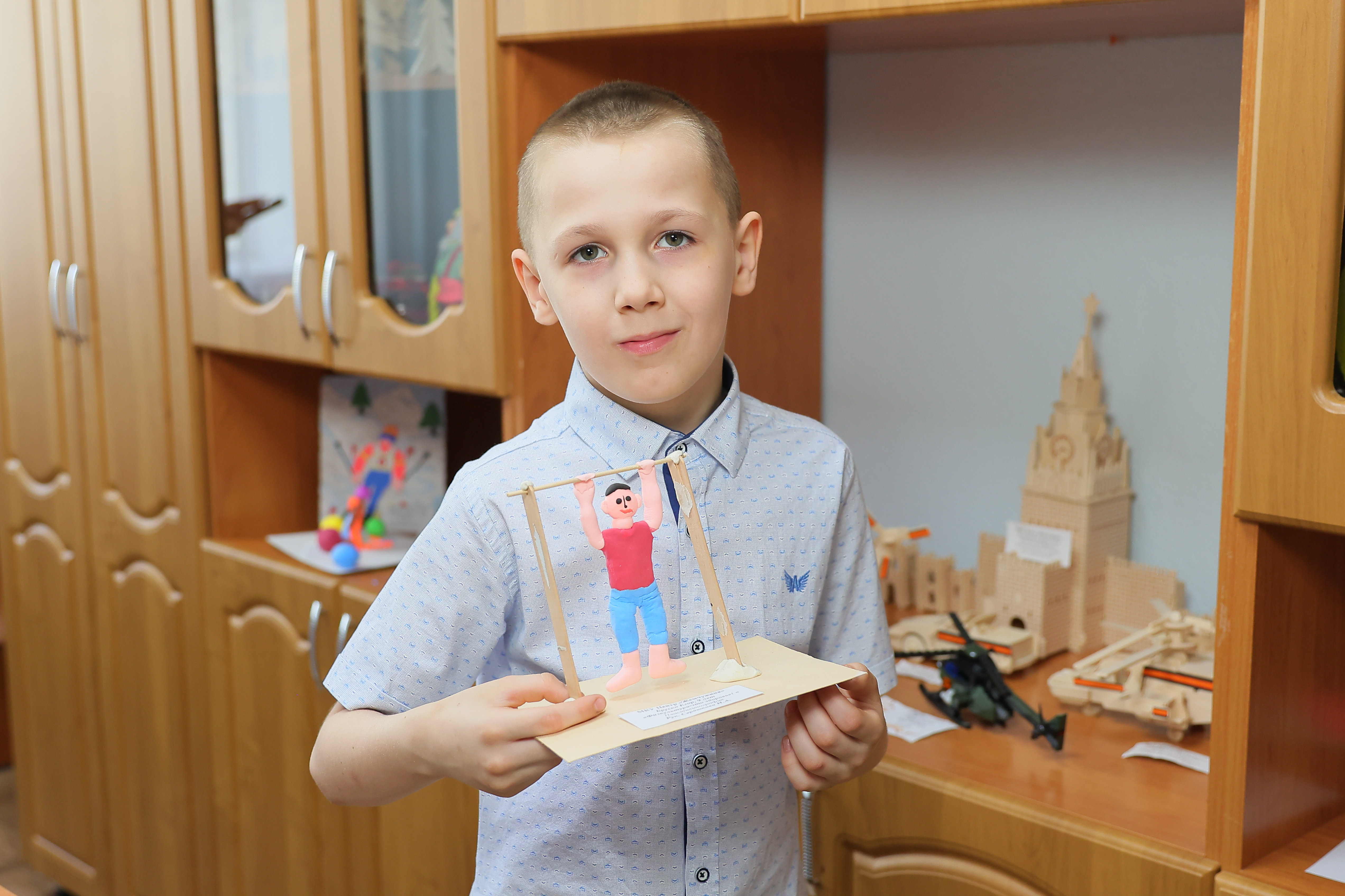 Дети — участники акции «Каникулы в семьях горожан» — из центра «Жемчужина