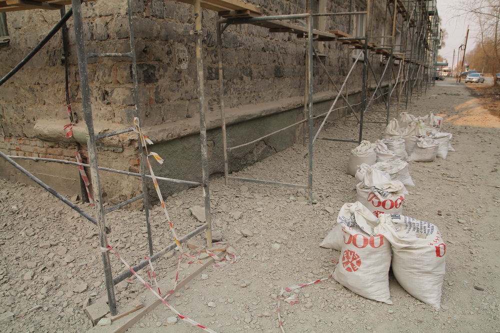 Капитальный ремонт дома №43 на улице Забалуева