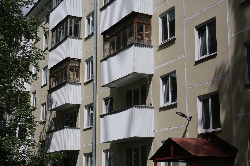 Капитальный ремонт домов на улице Гоголя. Май 2021 года