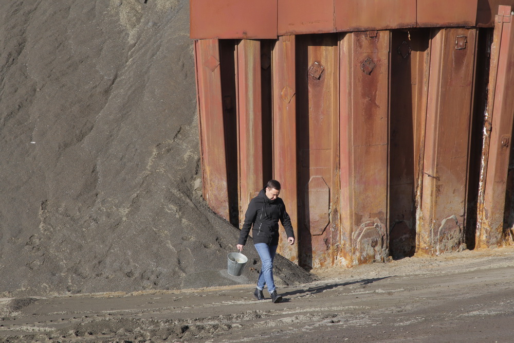 Подготовка противогололёдной смеси
