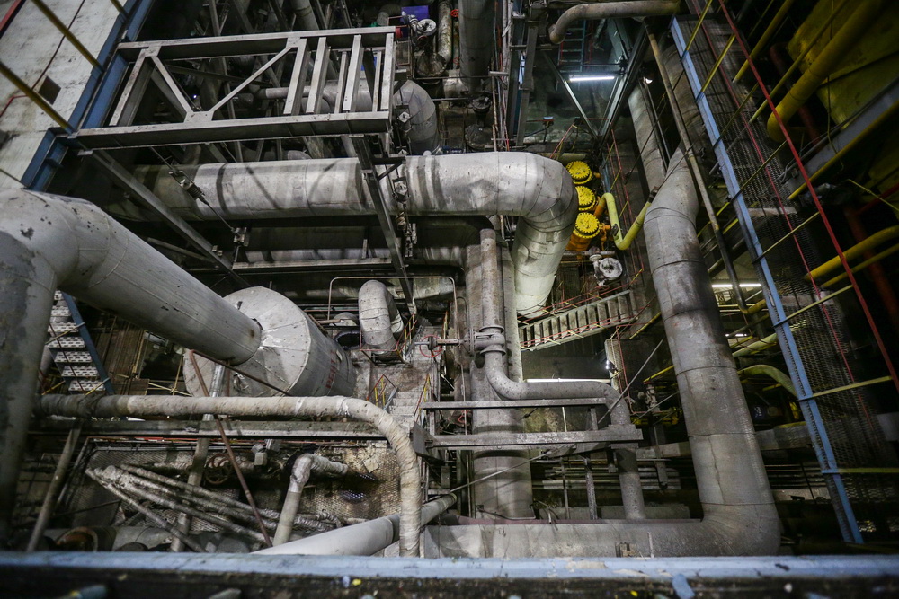 Ремонт на ТЭЦ-5. Сентябрь 2021 года