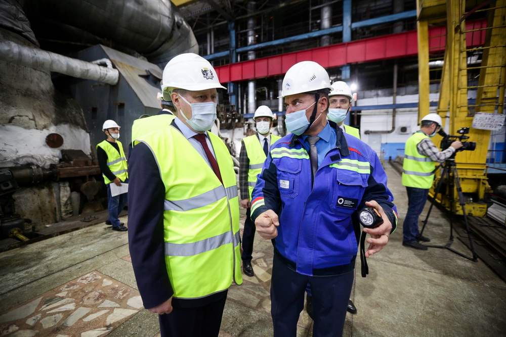 Ремонт на ТЭЦ-5. Сентябрь 2021 года