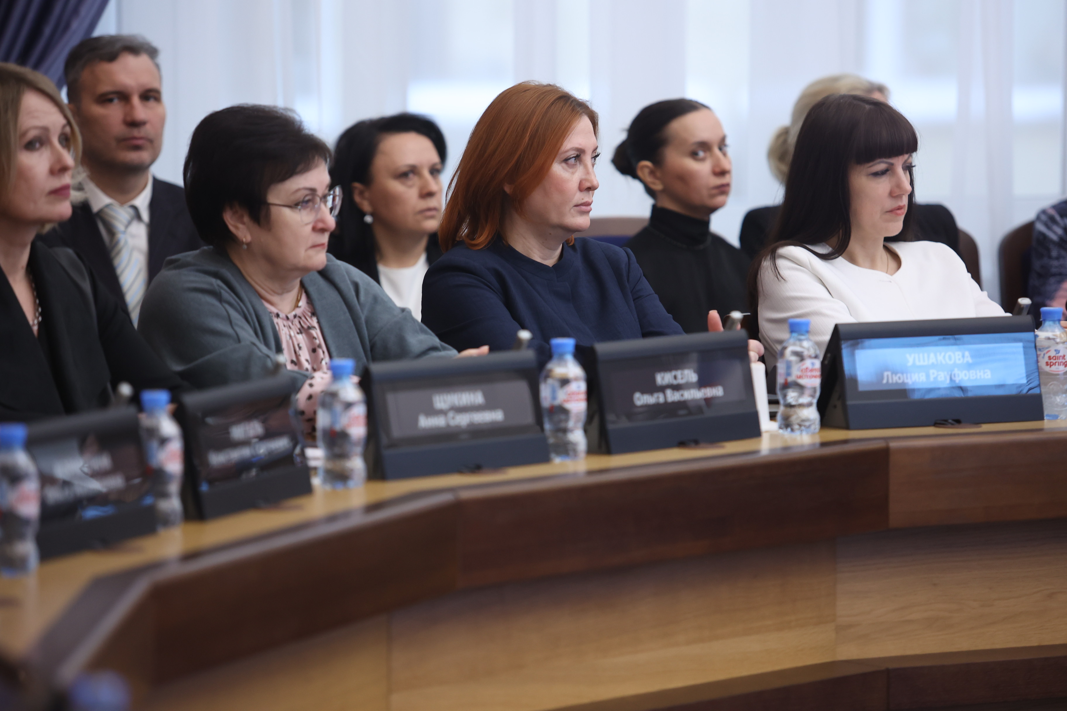 На подведении итогов работы департамента по социальной политике мэрии Новосибирска