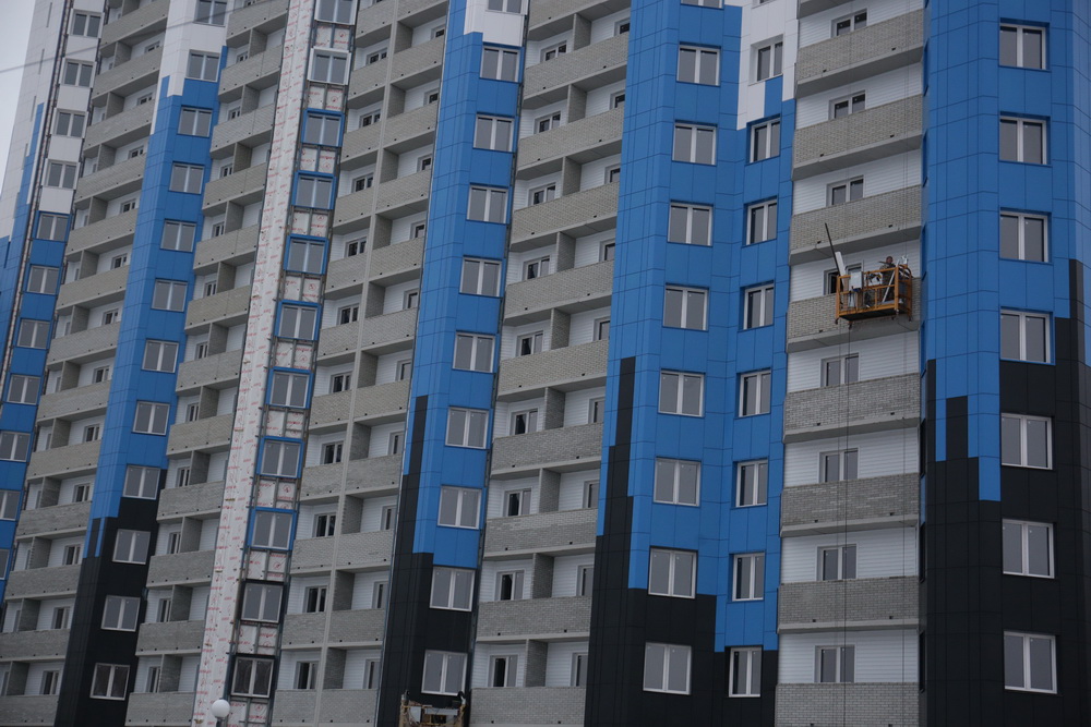 Долгострой на улице Герцена (ноябрь 2020 года)