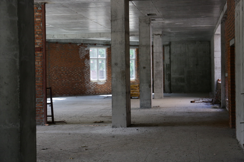 На стройке школы №54 (31.05.2022)