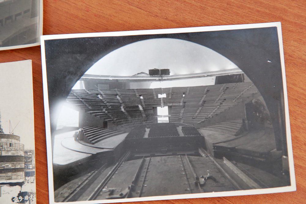 Строительство оперного театра, рабочие эскизы