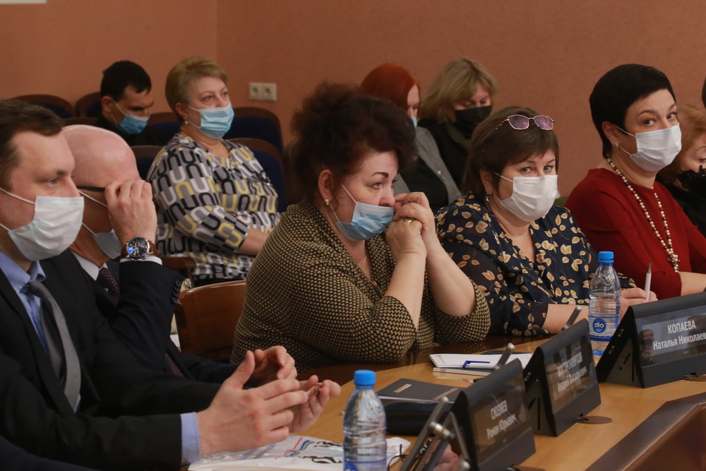 На подведении итогов работы департамента образования за 2021 год