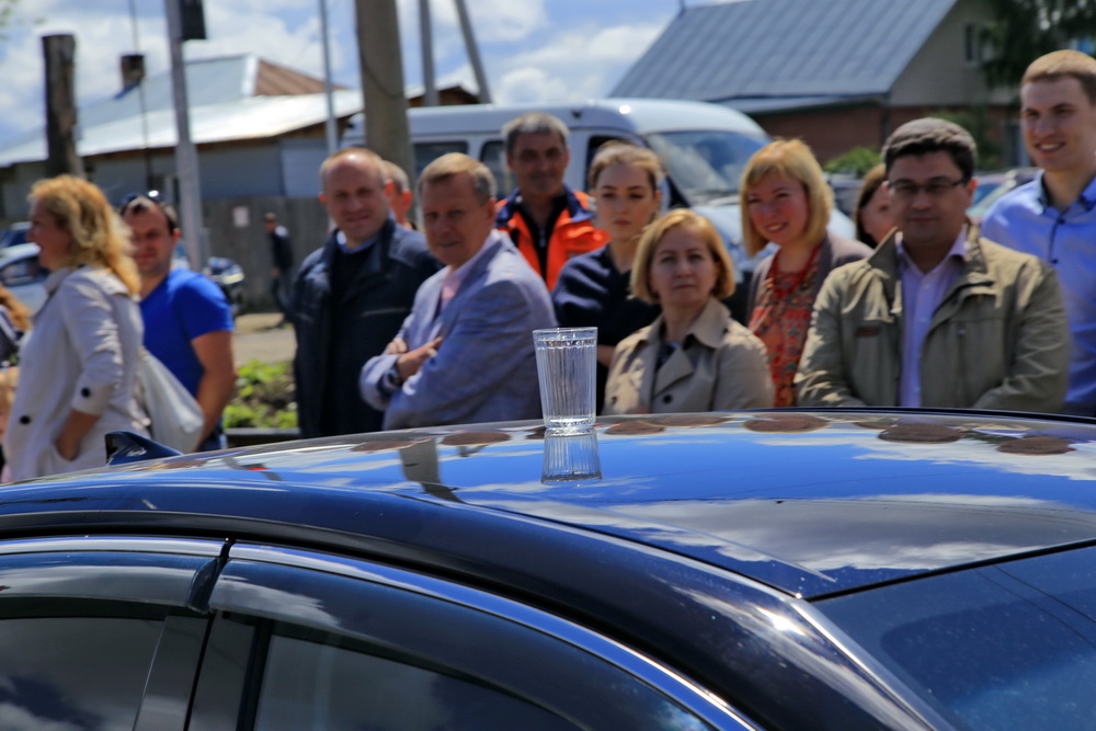 Открытие новой дороги на улице Титова. Июнь 2019 года