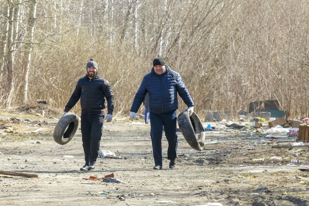 Общегородской субботник. 23 апреля 2022 года