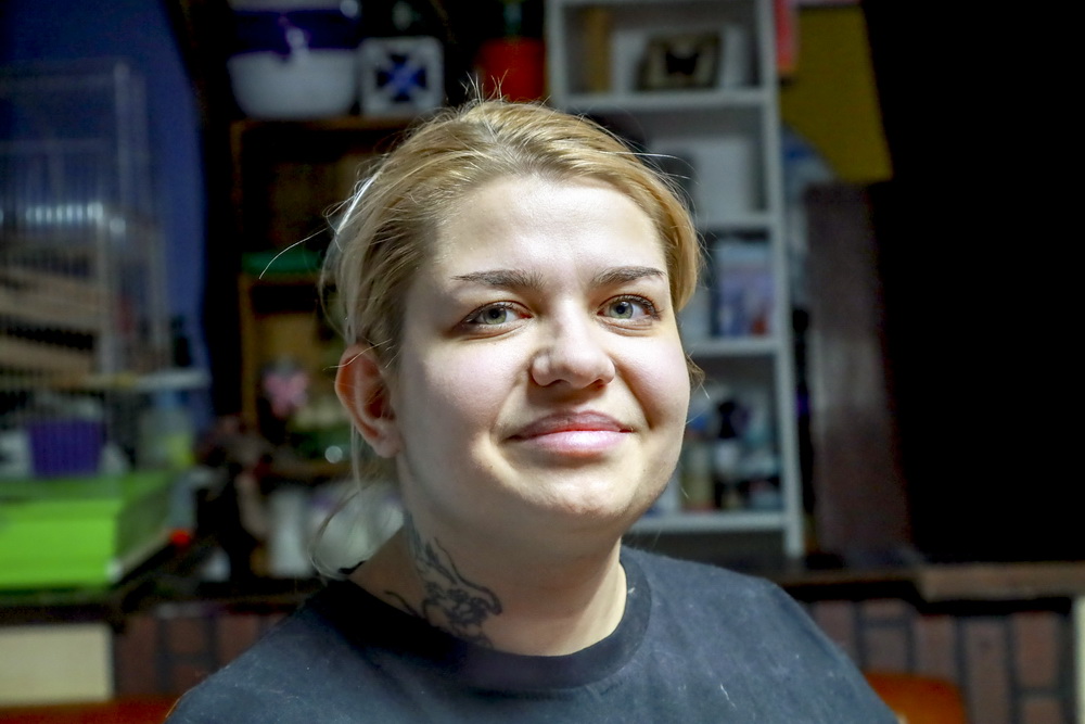 Управляющая енотокафе «Лесная братва» Ника Шеина