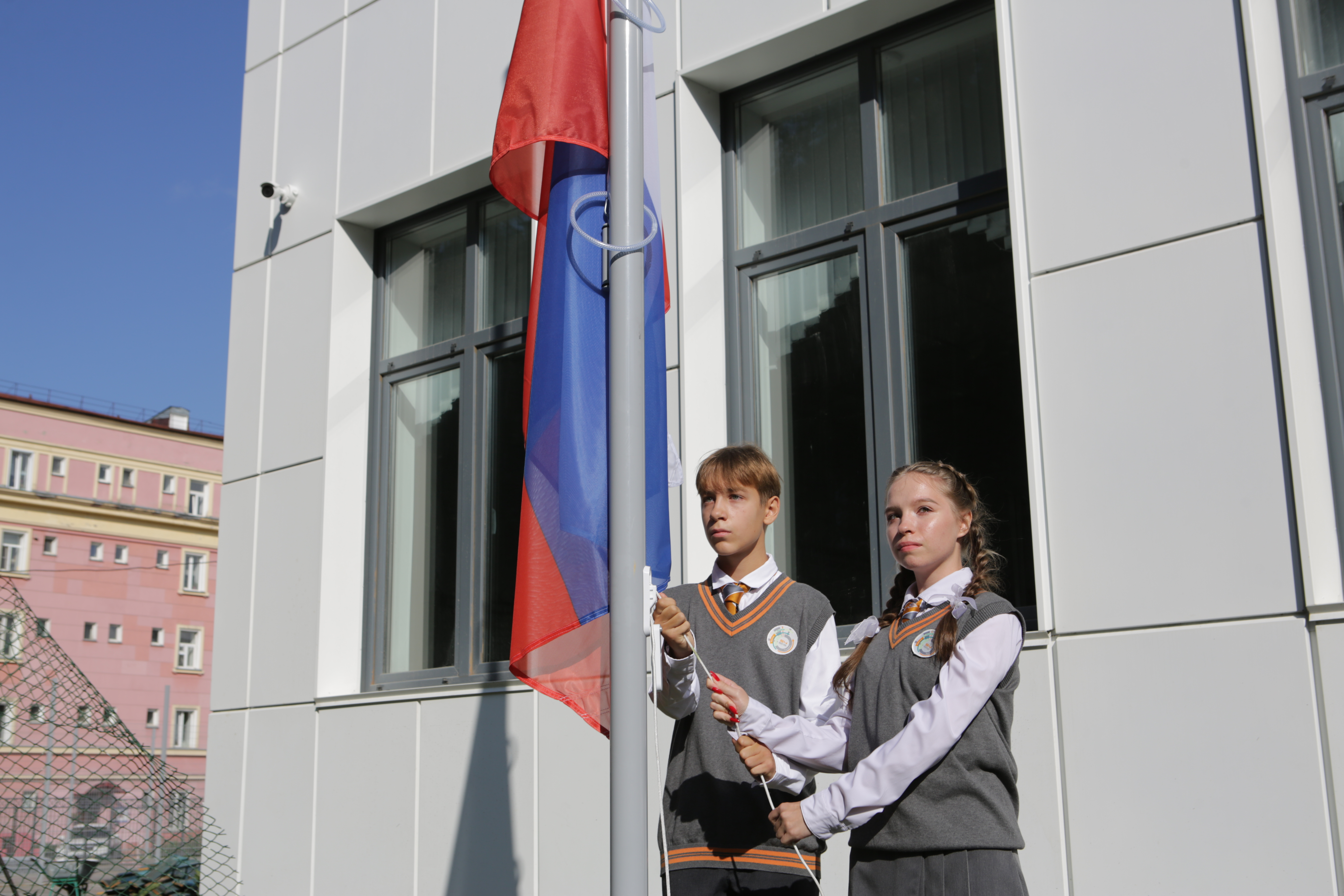 День знаний в новой школе №54