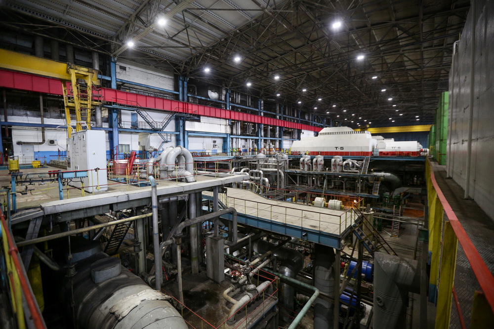 Ремонт на ТЭЦ-5. Сентябрь 2021 года