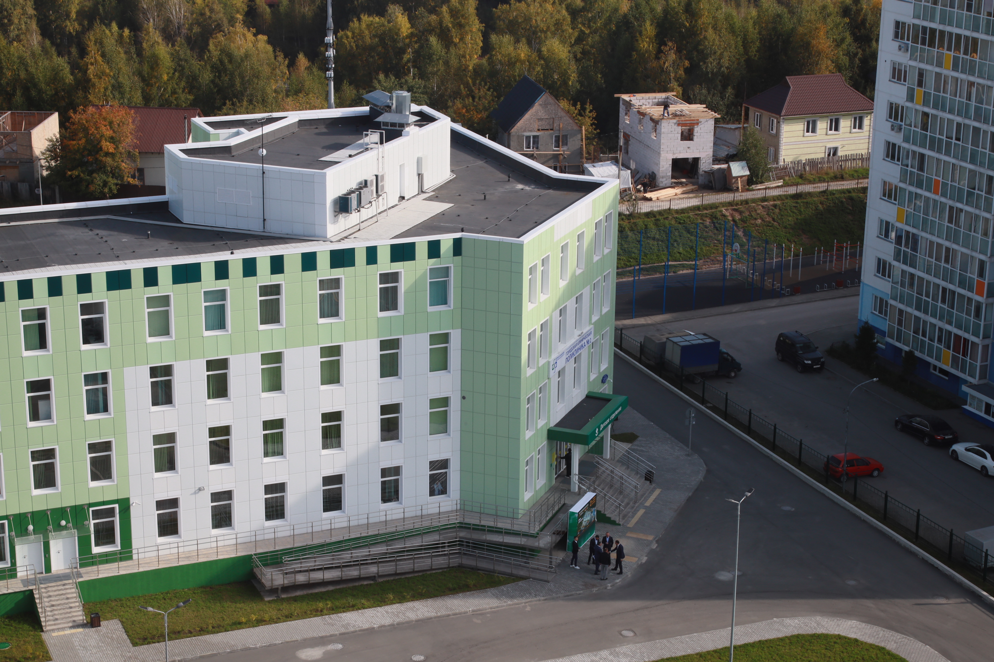 Поликлиника №2 на улице Виталия Потылицына