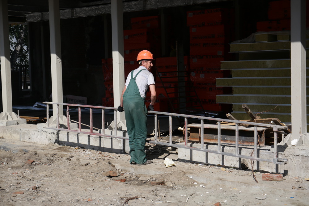 Кинотеатр «Космос» в июле 2020 года