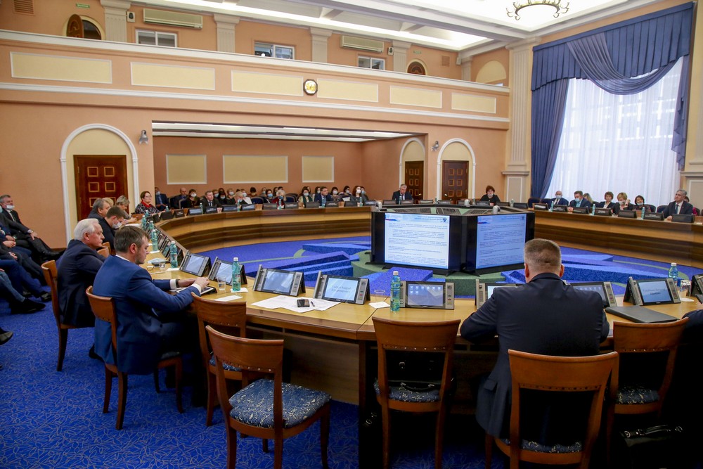 На подведении итогов работы департамента финансов за 2020 год