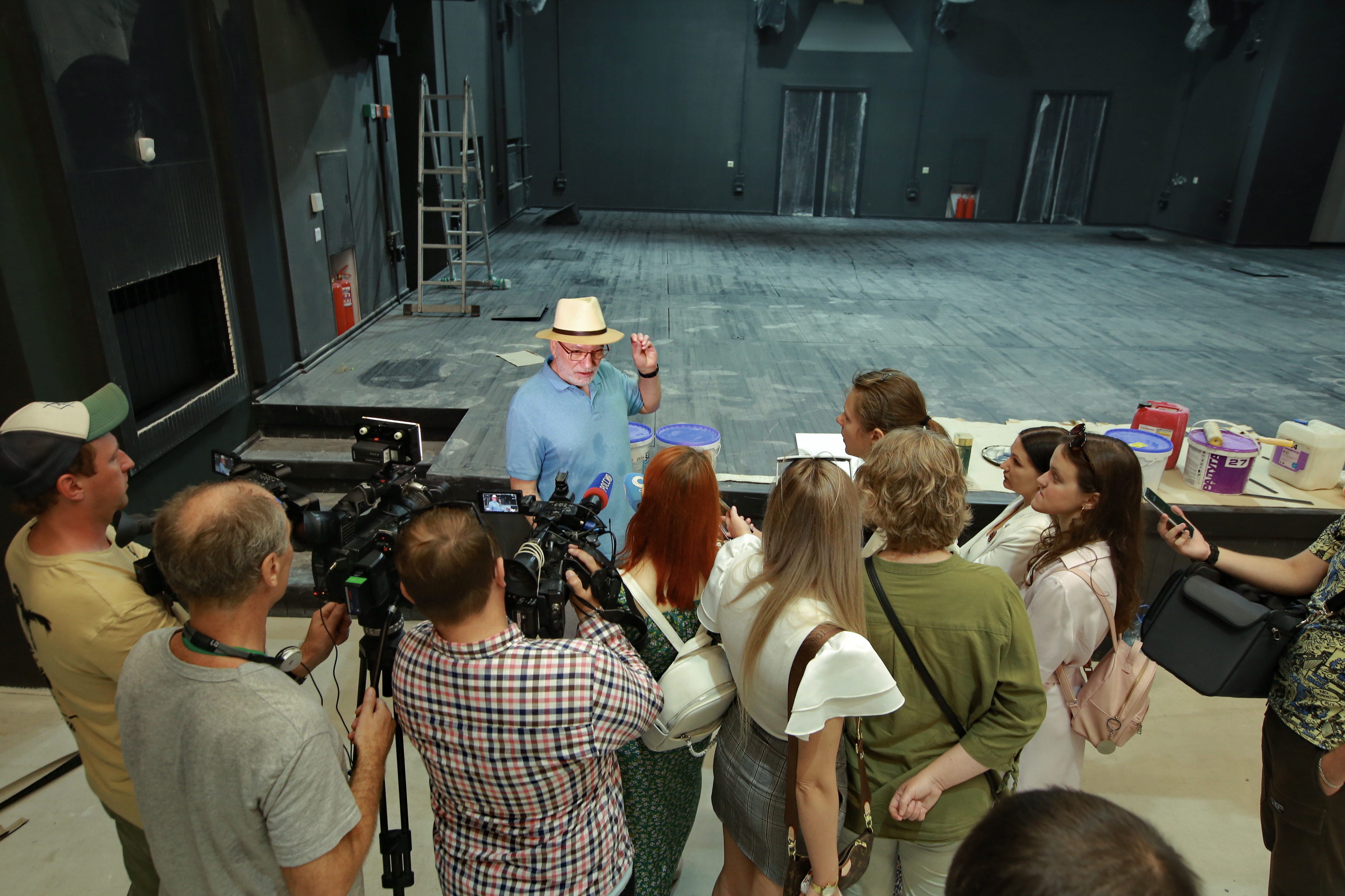 Реконструкция кинотеатра «Пионер». Июль 2022 года