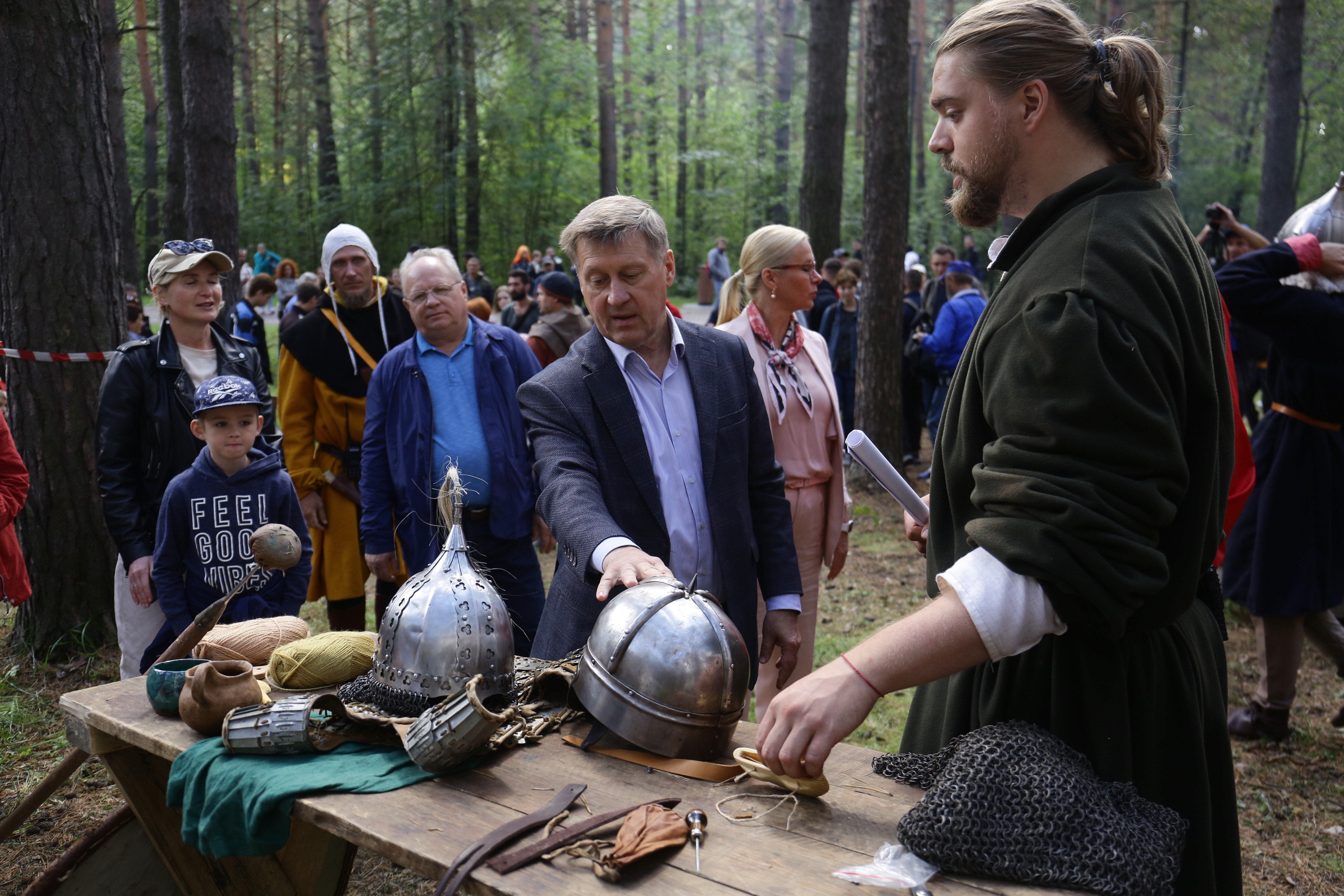 Фестиваль «Княжий двор» в Заельцовском парке (27 августа 2022 года)