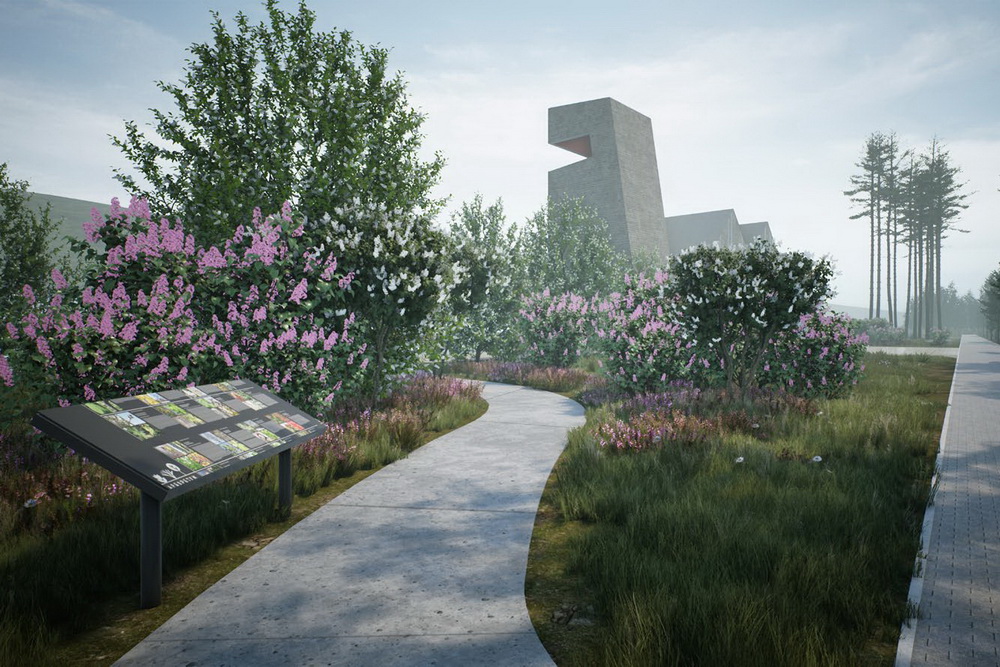 Каким будет парк на берегу реки Ини