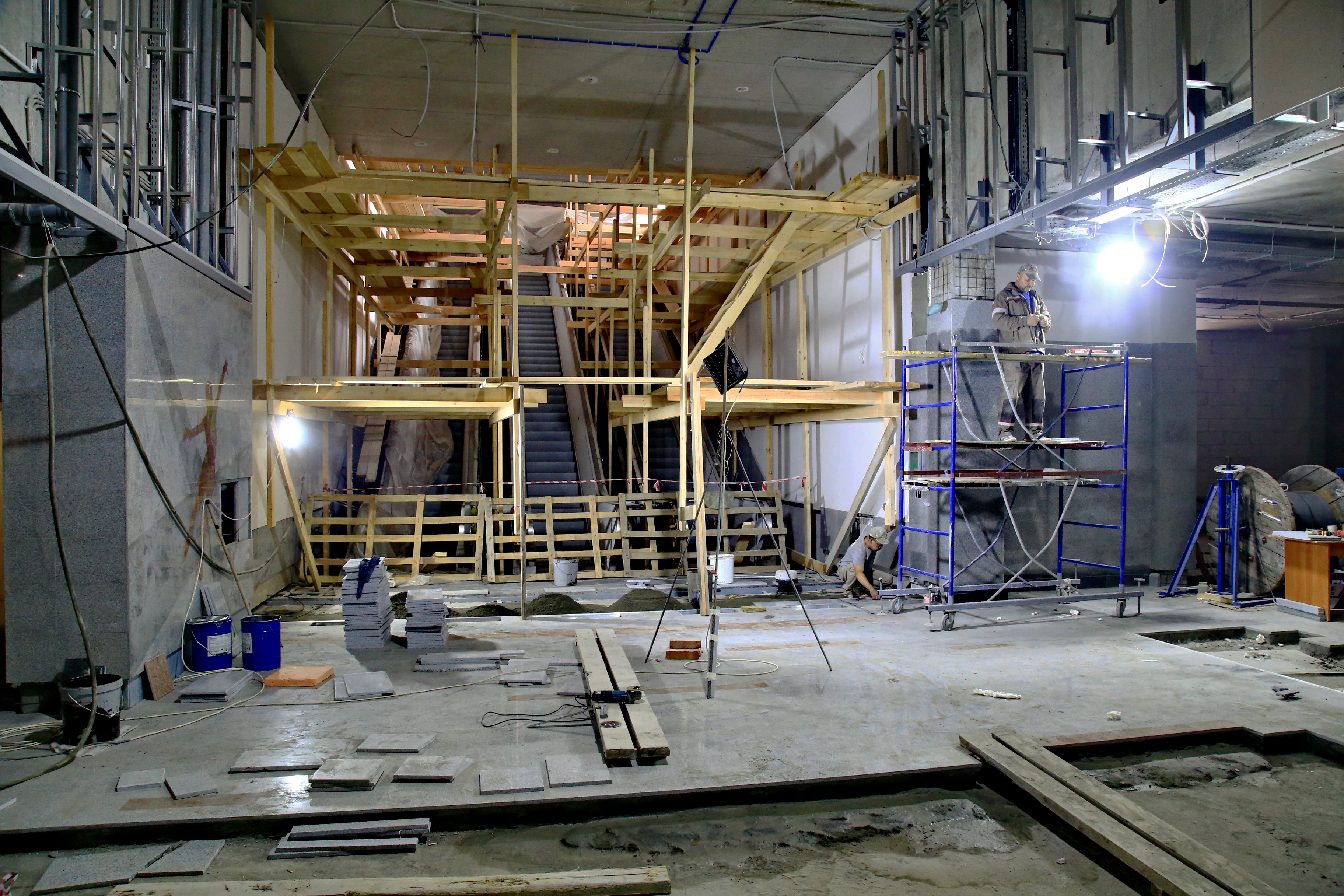 Станция метро «Спортивная» (21.07.2022)