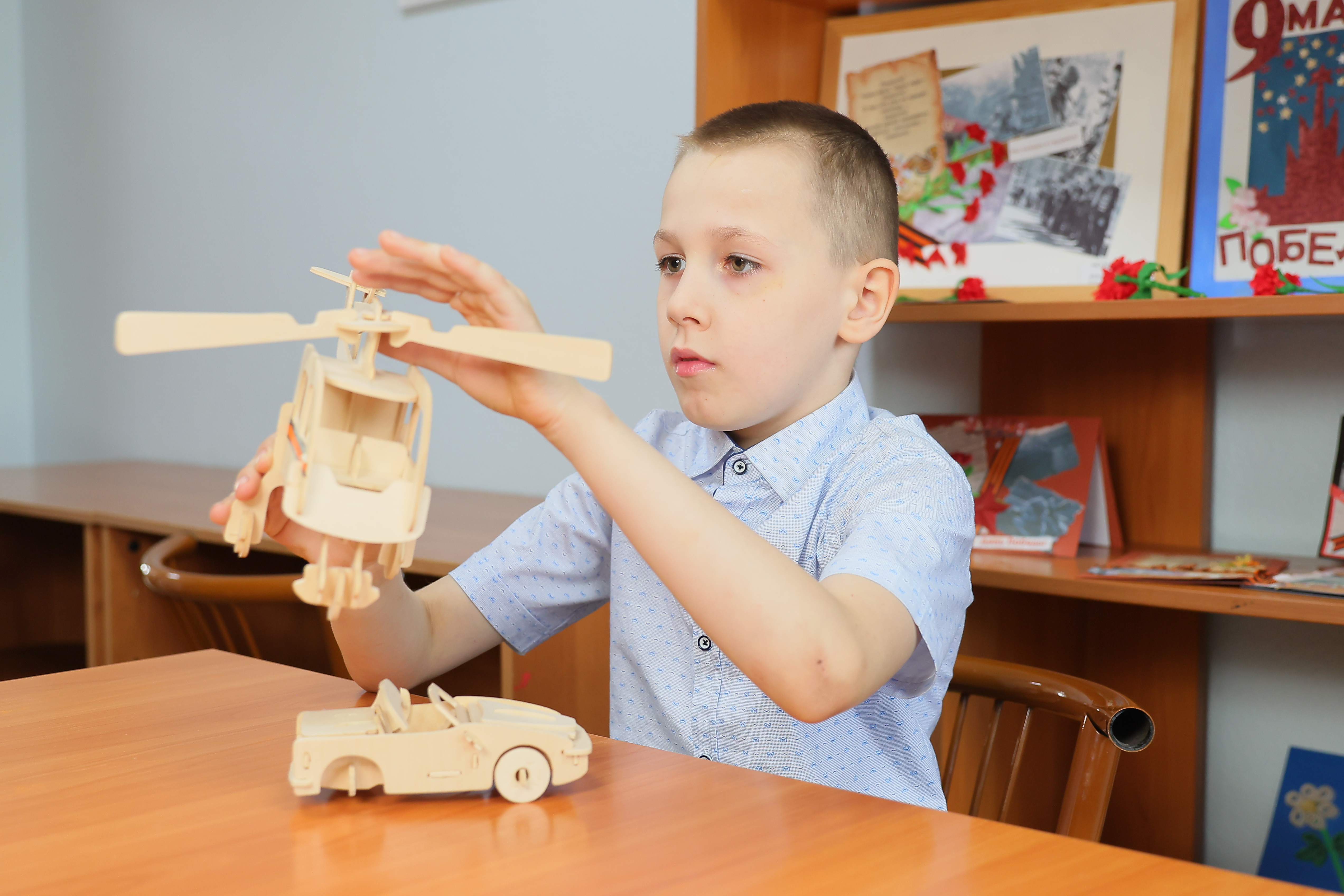 Дети — участники акции «Каникулы в семьях горожан» — из центра «Жемчужина