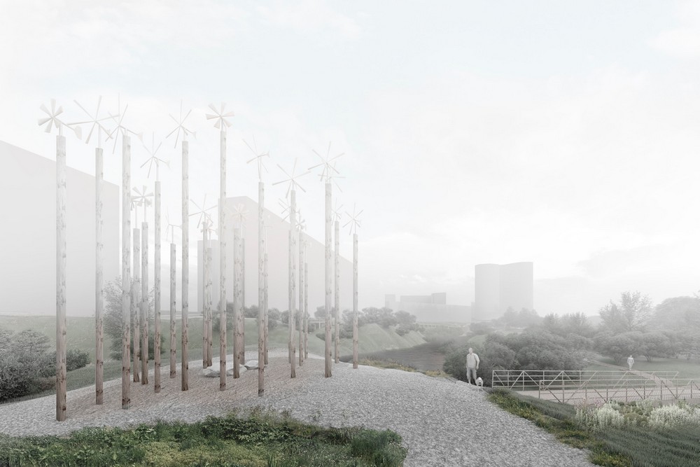 Проект парка в пойме Каменки