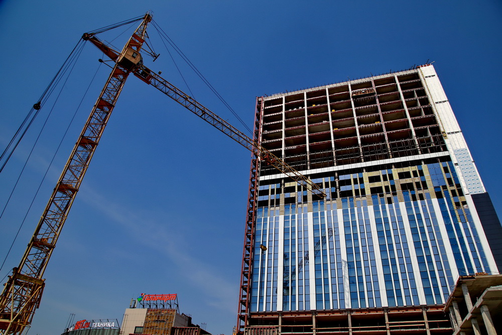 Реконструкция гостиницы «Турист»: май 2021 года