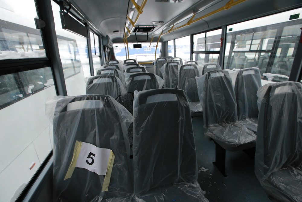 Новые автобусы «Вектор». Декабрь 2021 года