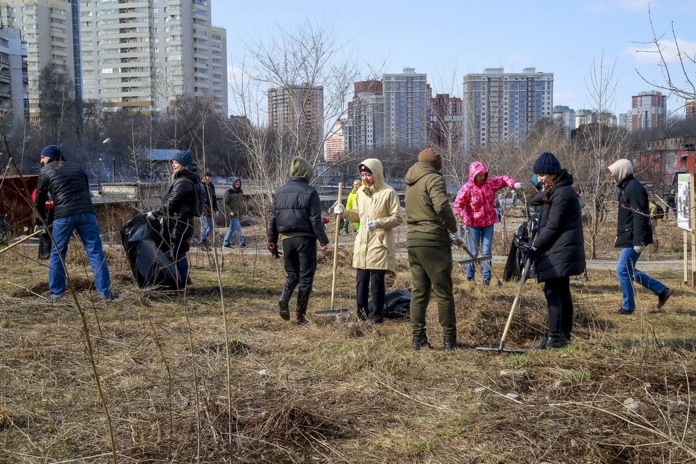Общегородской субботник. 23 апреля 2022 года