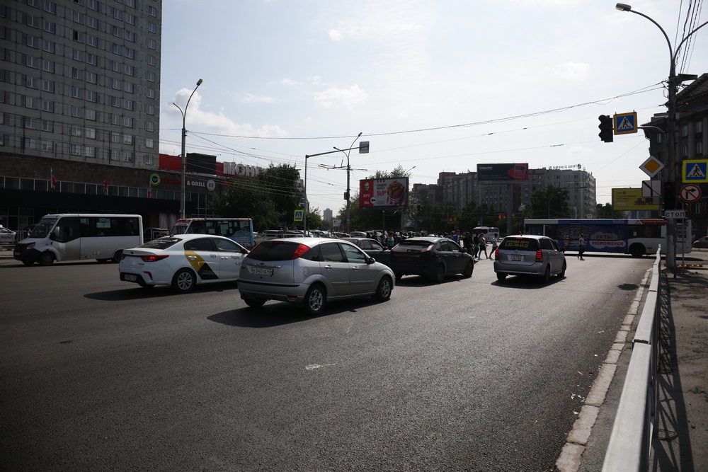 Ремонт Вокзальной магистрали. Август 2021 года