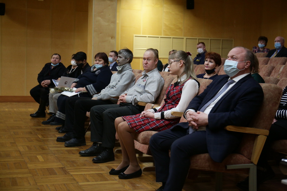 На подведении итогов года в Дзержинском районе