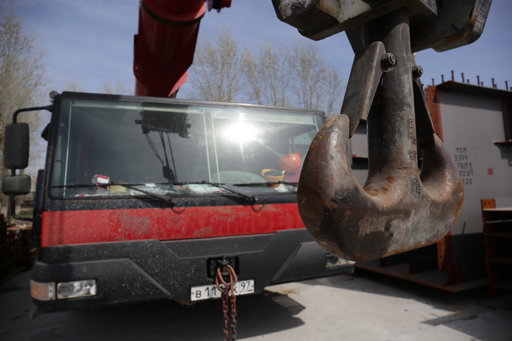 Подготовка к строительству четвёртого моста. Апрель 2020 года