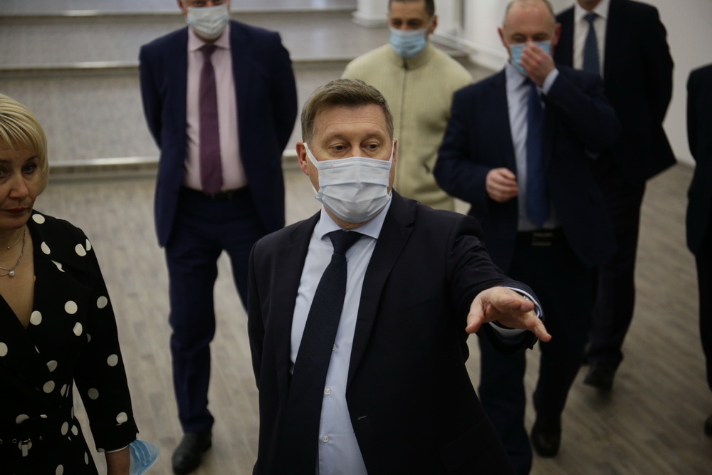 Новая школа в микрорайоне «Родники». Ноябрь 2021 года