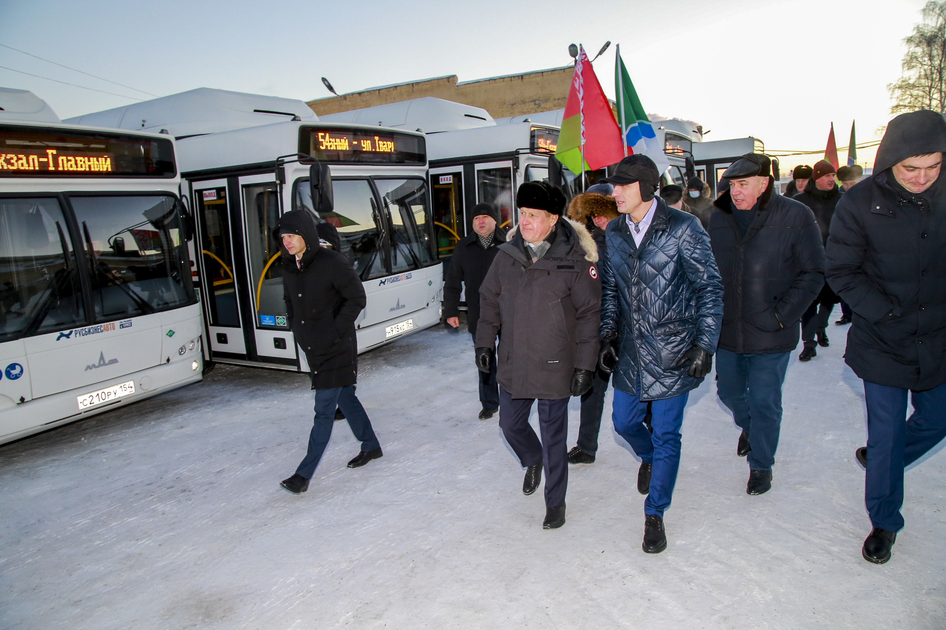 Новые автобусы минского производства (декабрь 2020 года)