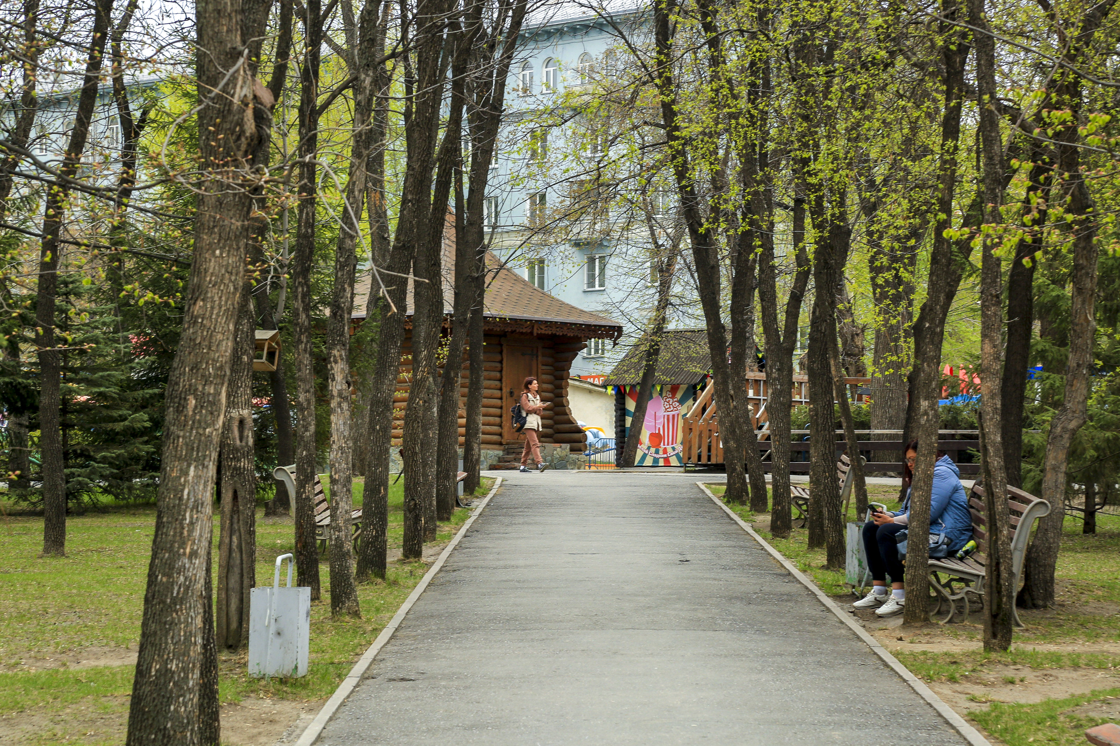Так парк Кирова выглядит сейчас. Май 2023 года