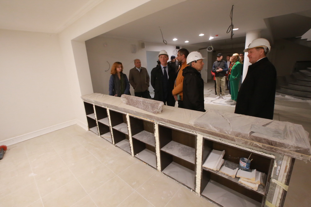 Реконструкция здания для театра Афанасьева. Июнь 2022 года