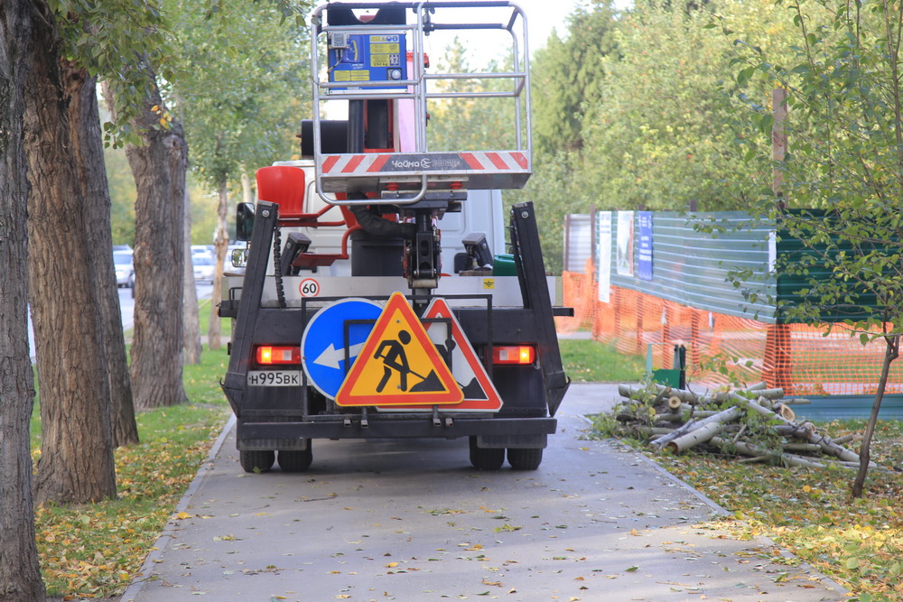 Сквер Славы. Сентябрь 2019 года