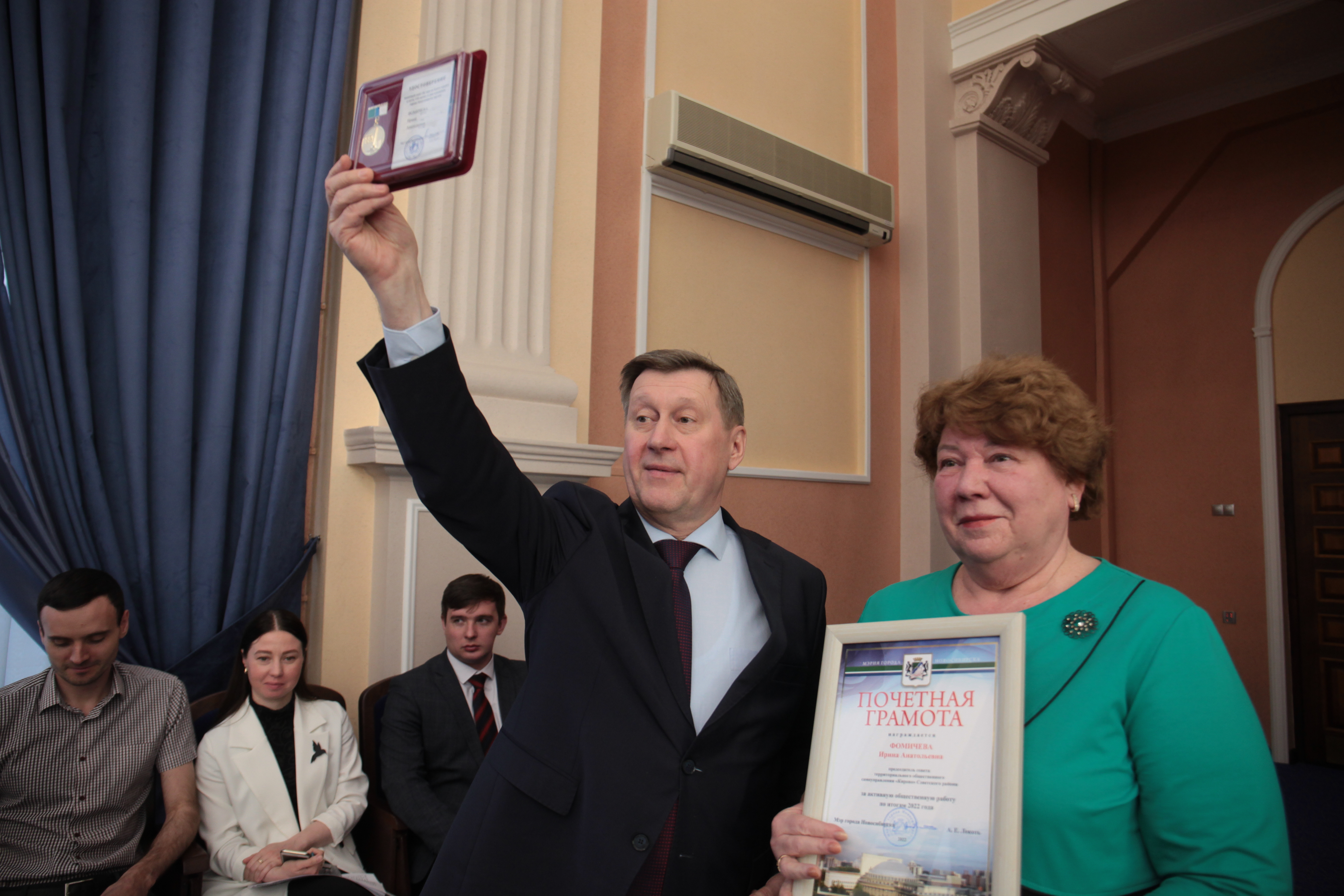 На консультативном совете по территориальному общественному самоуправлению Новосибирска