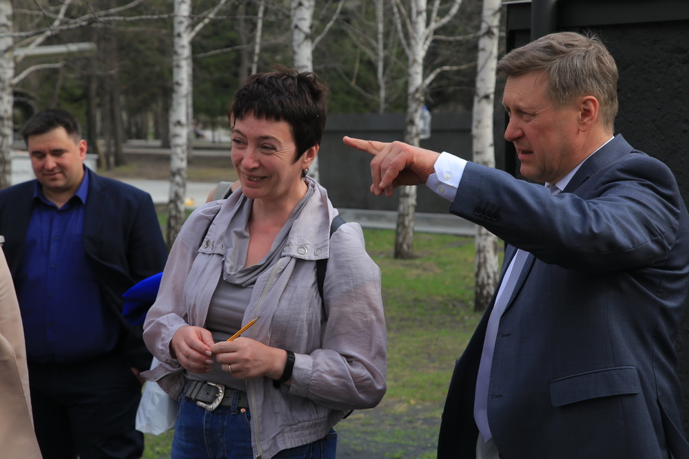 Монумент Славы. Апрель 2020 года