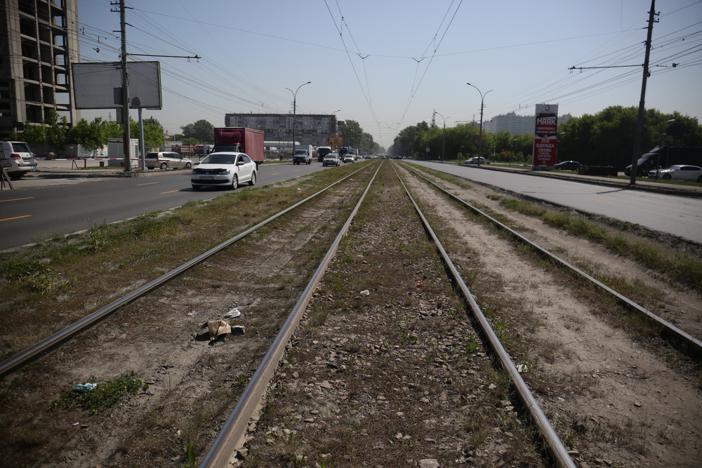 Ремонт улицы Петухова. Июнь 2021 года